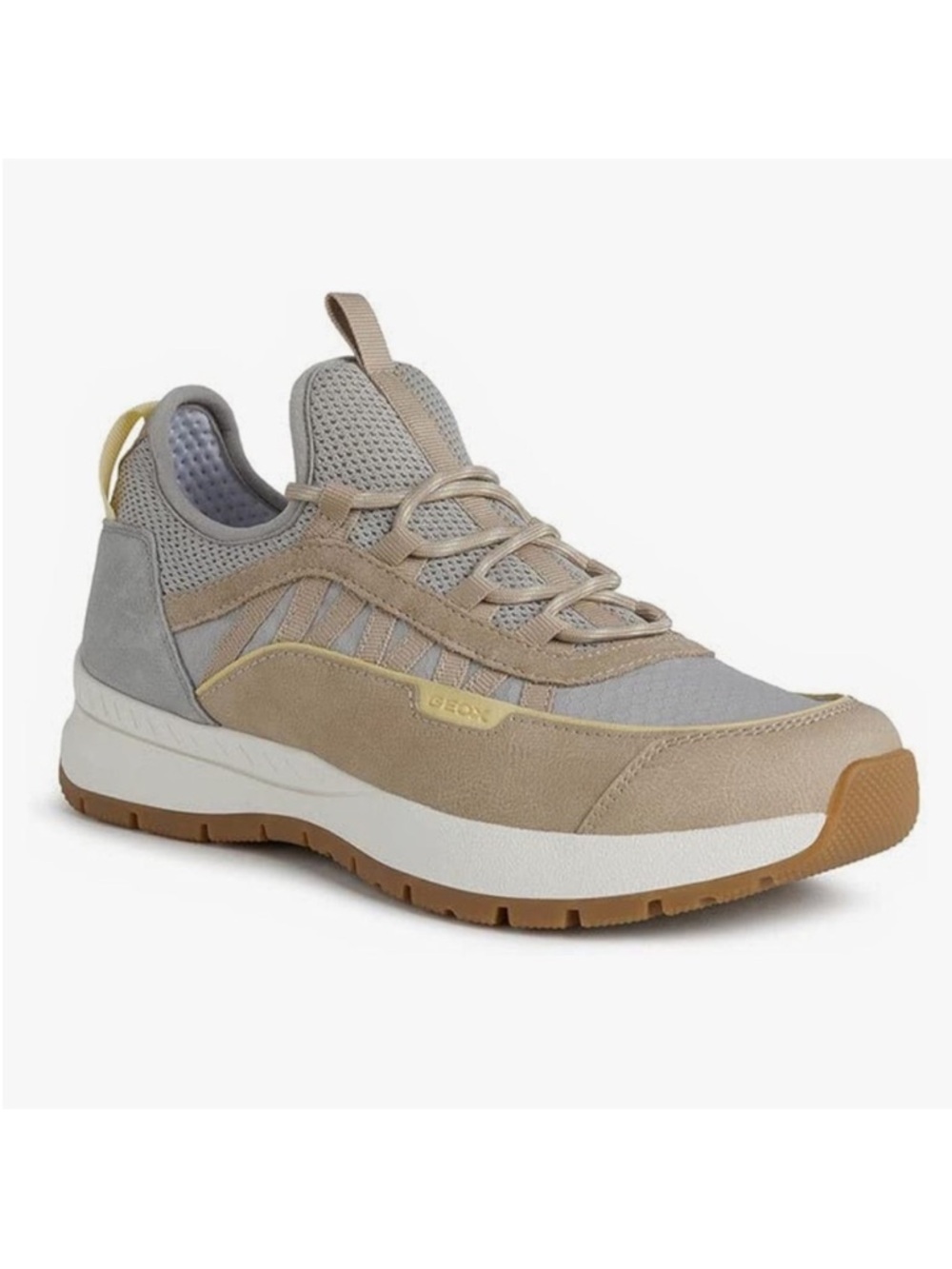 Geox Waterproof Walking Sneakers Beige Taupe Size 10.5